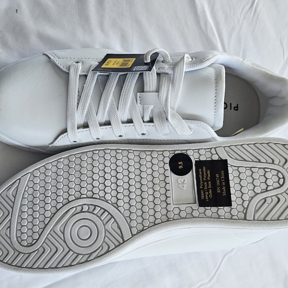 Piombo Classic White Men's Sneakers